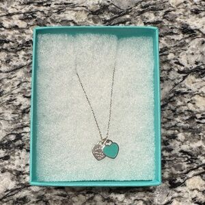 Tiffany & Co. Silver Heart Pendant Necklace
